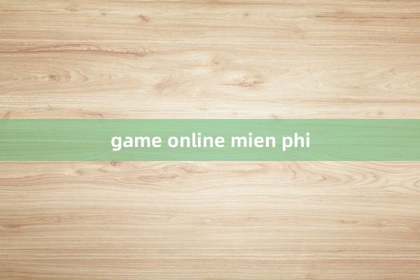 game online mien phi