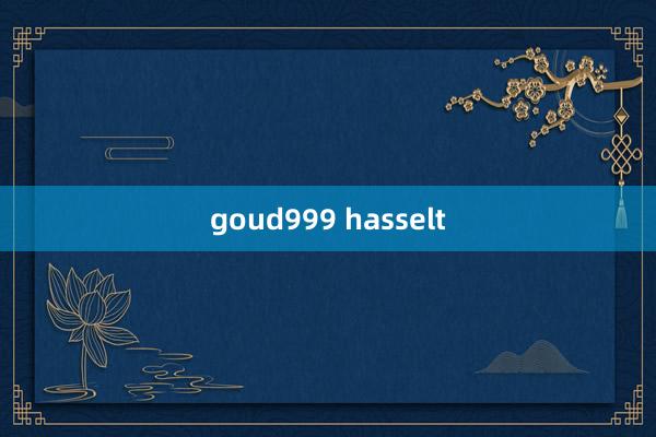 goud999 hasselt