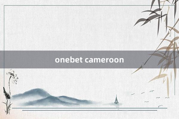 onebet cameroon