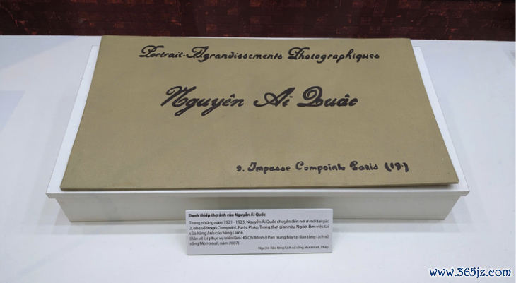 Xem danh thiếp thợ ảnh của Nguyễn Ái Quốc lần đầu trưng bày tại Việt Nam - Ảnh 3.